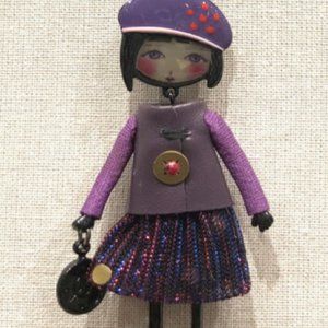 Sautoir Lolilota Doll Necklace - Purple - Jewelry